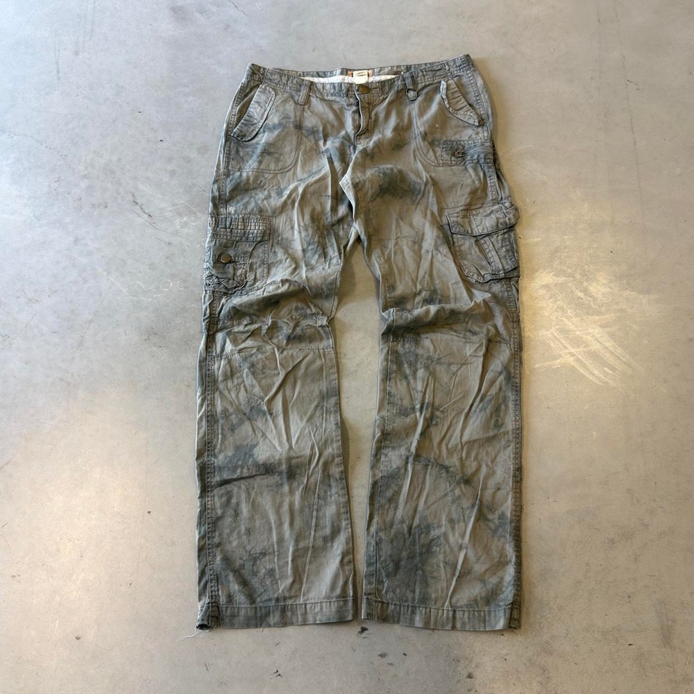 Vintage Y2K Mudd women's low rise cargo flared pants